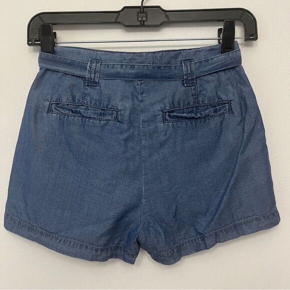 Ella Moss Sara Chambray Shorts Big Kids size 10 - Picture 2 of 6